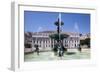 Portugal, Lisbon, Main Square (Pedro IV Square), Rossio Fountain-Samuel Magal-Framed Photographic Print