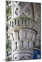 Portugal, Lisbon Region, Sintra, Pena National Palace, Decorated Column-Samuel Magal-Mounted Photographic Print