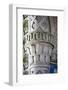 Portugal, Lisbon Region, Sintra, Pena National Palace, Decorated Column-Samuel Magal-Framed Photographic Print