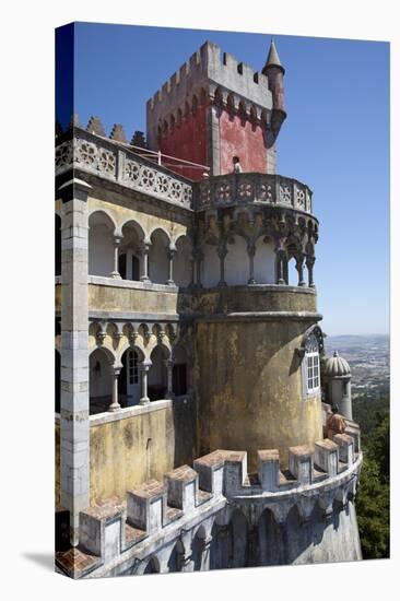 Portugal, Lisbon Region, Sintra, Pena National Palace-Samuel Magal-Stretched Canvas