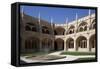 Portugal, Lisbon, Santa Maria de Belem, Hieronymite Monastery, Fountain in the Cloister-Samuel Magal-Framed Stretched Canvas