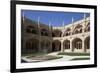 Portugal, Lisbon, Santa Maria de Belem, Hieronymite Monastery, Fountain in the Cloister-Samuel Magal-Framed Photographic Print