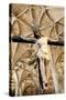 Portugal, Lisbon, Santa Maria de Belem, Hieronymite Monastery, Jesus On the Cross-Samuel Magal-Stretched Canvas