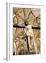 Portugal, Lisbon, Santa Maria de Belem, Hieronymite Monastery, Jesus On the Cross-Samuel Magal-Framed Photographic Print