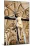 Portugal, Lisbon, Santa Maria de Belem, Hieronymite Monastery, Jesus On the Cross-Samuel Magal-Mounted Photographic Print