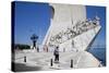 Portugal, Lisbon, Santa Maria de Belem, Monument To The Discoveries-Samuel Magal-Stretched Canvas