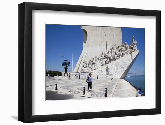 Portugal, Lisbon, Santa Maria de Belem, Monument To The Discoveries-Samuel Magal-Framed Photographic Print