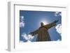 Portugal, Lisbon, Setubal, Cristo Rei or Christ the King Statue-Alan Copson-Framed Photographic Print