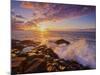 Portugal, Madeira, Sao Jorge, Sunset viewed from the Ponta de Sao Jorge-Karol Kozlowski-Mounted Photographic Print