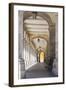 Portugal, Minho Province, Braga. Urban Area Arched Corridor-Emily Wilson-Framed Photographic Print