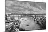 Portugal, Oporto Bridge-DL Fernandez-Mounted Art Print