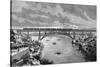 Portugal, Oporto Bridge-DL Fernandez-Stretched Canvas