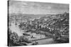 Portugal, Oporto C1850-H Catenacci-Stretched Canvas