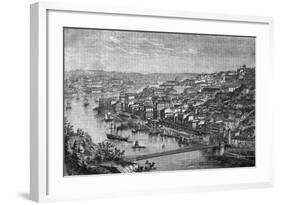 Portugal, Oporto C1850-H Catenacci-Framed Art Print