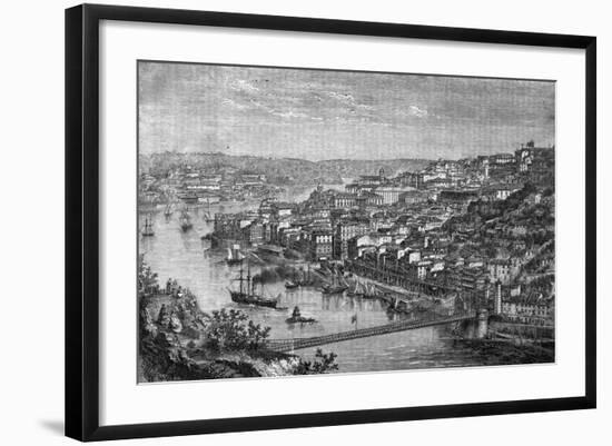 Portugal, Oporto C1850-H Catenacci-Framed Art Print