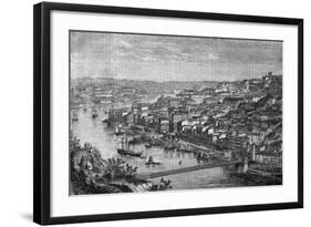 Portugal, Oporto C1850-H Catenacci-Framed Art Print