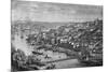 Portugal, Oporto C1850-H Catenacci-Mounted Premium Giclee Print