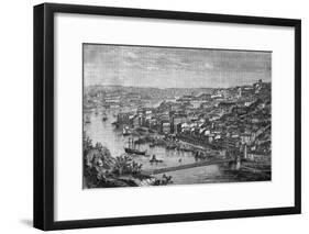 Portugal, Oporto C1850-H Catenacci-Framed Art Print