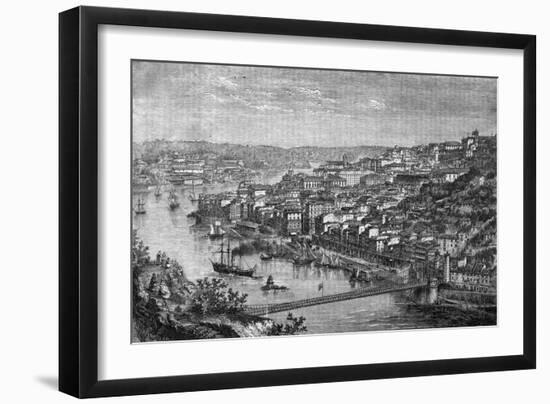 Portugal, Oporto C1850-H Catenacci-Framed Art Print