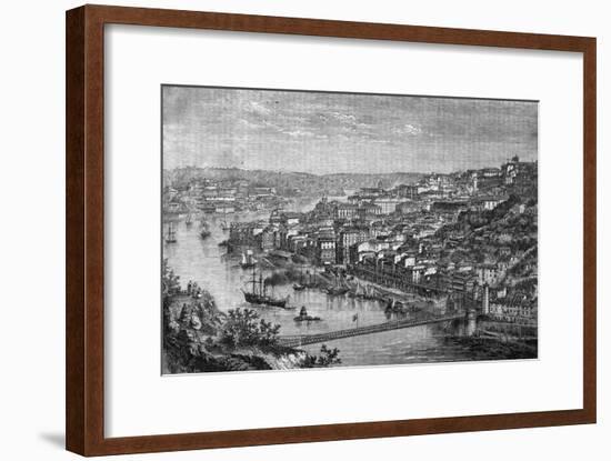 Portugal, Oporto C1850-H Catenacci-Framed Art Print