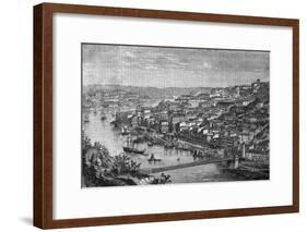 Portugal, Oporto C1850-H Catenacci-Framed Art Print