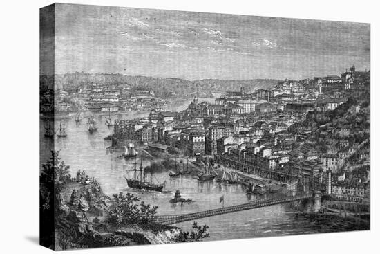 Portugal, Oporto C1850-H Catenacci-Stretched Canvas