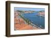 Portugal, Oporto, Douro River, Overlook of the City of Gaia-Lisa S. Engelbrecht-Framed Photographic Print