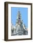Portugal, Oporto, the National Building in Liberty Square-Jim Engelbrecht-Framed Photographic Print