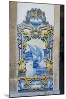 Portugal, Pinhao, Azulejo Mural, Train Station-Jim Engelbrecht-Mounted Photographic Print