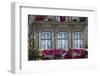 Portugal, Ponte De Lima, Old Town, House Facade, Balconies, Balcony Flowers-Chris Seba-Framed Photographic Print