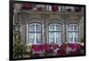 Portugal, Ponte De Lima, Old Town, House Facade, Balconies, Balcony Flowers-Chris Seba-Framed Premium Photographic Print