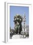 Portugal, Porto, Avenida dos Aliados, The Boys- Abundance Statue-Samuel Magal-Framed Photographic Print