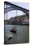 Portugal, Porto, Dom Luis Bridge across the Douro River-Samuel Magal-Stretched Canvas