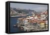 Portugal, Porto, Porto City near the  Douro River-Samuel Magal-Framed Stretched Canvas