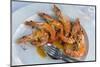 Portugal, Porto, Shrimp with Garlic and Butter-Jim Engelbrecht-Mounted Photographic Print