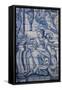 Portugal, Porto, The Church of Saint IIdefonso, Ceramic Tiles (Azulejo)-Samuel Magal-Framed Stretched Canvas