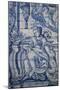 Portugal, Porto, The Church of Saint IIdefonso, Ceramic Tiles (Azulejo)-Samuel Magal-Mounted Premium Photographic Print
