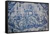 Portugal, Porto, The Church of Saint IIdefonso, Ceramic Tiles (Azulejo)-Samuel Magal-Framed Stretched Canvas