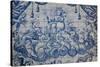 Portugal, Porto, The Church of Saint IIdefonso, Ceramic Tiles (Azulejo)-Samuel Magal-Stretched Canvas