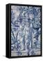 Portugal, Porto, The Church of Saint IIdefonso, Ceramic Tiles (Azulejo)-Samuel Magal-Framed Stretched Canvas