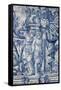 Portugal, Porto, The Church of Saint IIdefonso, Ceramic Tiles (Azulejo)-Samuel Magal-Framed Stretched Canvas