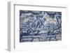 Portugal, Porto, The Church of Saint IIdefonso, Ceramic Tiles (Azulejo)-Samuel Magal-Framed Photographic Print