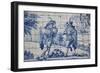 Portugal, Porto, The Church of Saint IIdefonso, Ceramic Tiles (Azulejo)-Samuel Magal-Framed Photographic Print