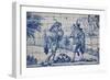 Portugal, Porto, The Church of Saint IIdefonso, Ceramic Tiles (Azulejo)-Samuel Magal-Framed Photographic Print