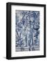 Portugal, Porto, The Church of Saint IIdefonso, Ceramic Tiles (Azulejo)-Samuel Magal-Framed Photographic Print