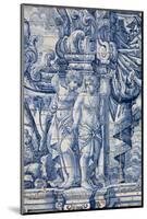 Portugal, Porto, The Church of Saint IIdefonso, Ceramic Tiles (Azulejo)-Samuel Magal-Mounted Photographic Print