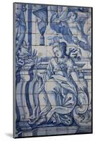Portugal, Porto, The Church of Saint IIdefonso, Ceramic Tiles (Azulejo)-Samuel Magal-Mounted Photographic Print