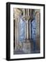 Portugal, Porto, The Church of Saint IIdefonso, Cloister, Decorated Column and Ceramic Tiles-Samuel Magal-Framed Photographic Print