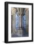 Portugal, Porto, The Church of Saint IIdefonso, Cloister, Decorated Column and Ceramic Tiles-Samuel Magal-Framed Photographic Print