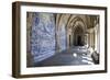 Portugal, Porto, The Church of Saint IIdefonso, Fan Vaulted Cloister with Ceramic Tiles (Azulejo)-Samuel Magal-Framed Photographic Print